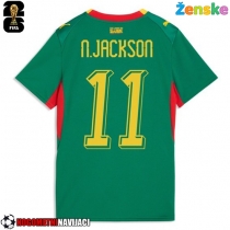 Ženske Nogometnih dresov Senegal Nicolas Jackson #11 Gostujoči SP 2026 Kratki rokavi